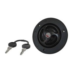 COUPELLE COMPLÈTE ZADI AVEC BOUCHON À CLE NOIRE 40 MM