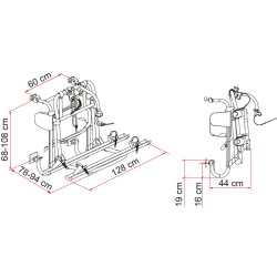 CARRY BIKE MOTORISE LIFT 77