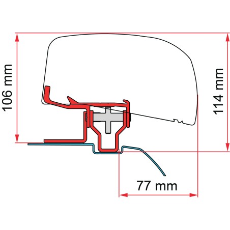 KIT NV200 F80S - FIAMMA