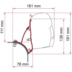 KIT VW T5 / T6 LIFT ROOF - DB F45S - FIAMMA