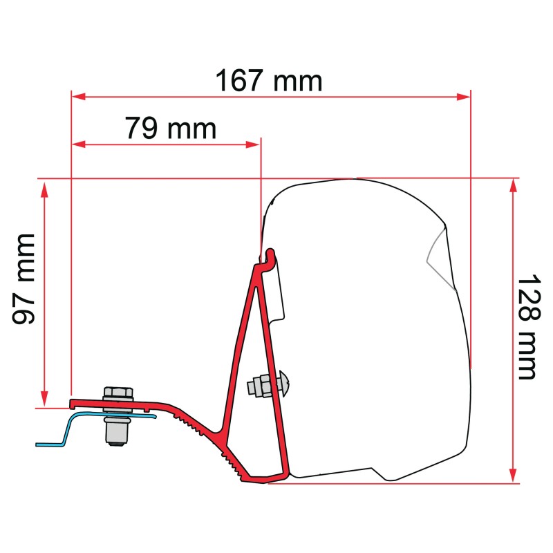 KIT TRAFIC/VIVARO/NV300/TALENTO 15 (F43) - FIAMMA