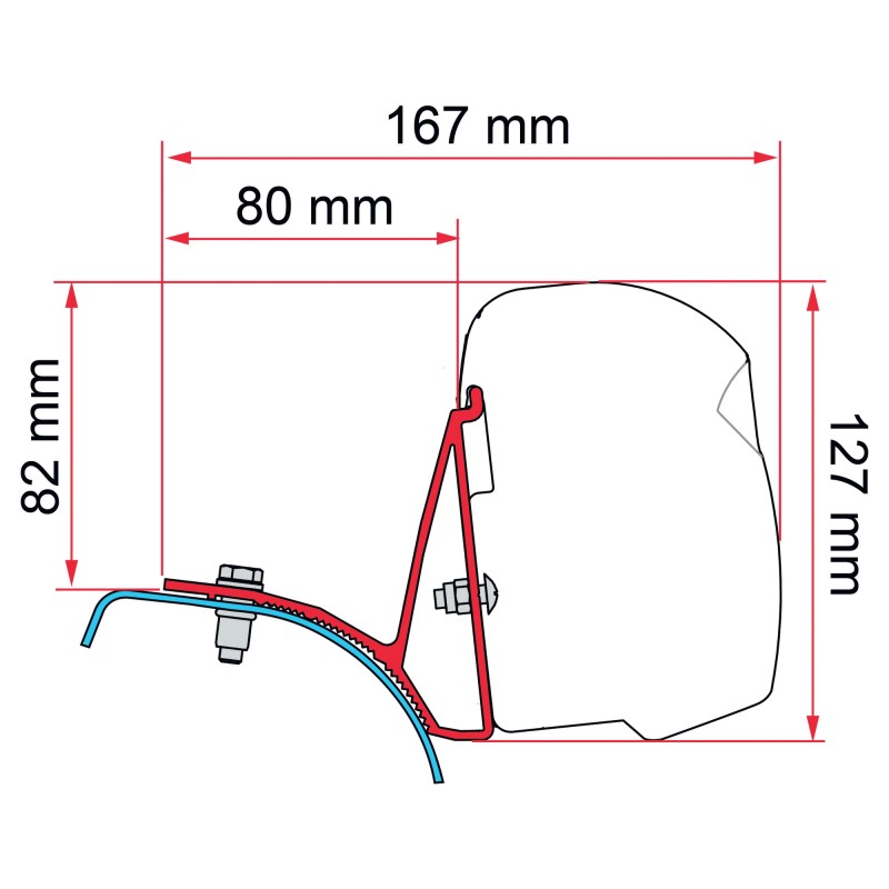 KIT TRAFIC/VIVARO/PRIMASTAR (F43) NEW 2024 - FIAMMA
