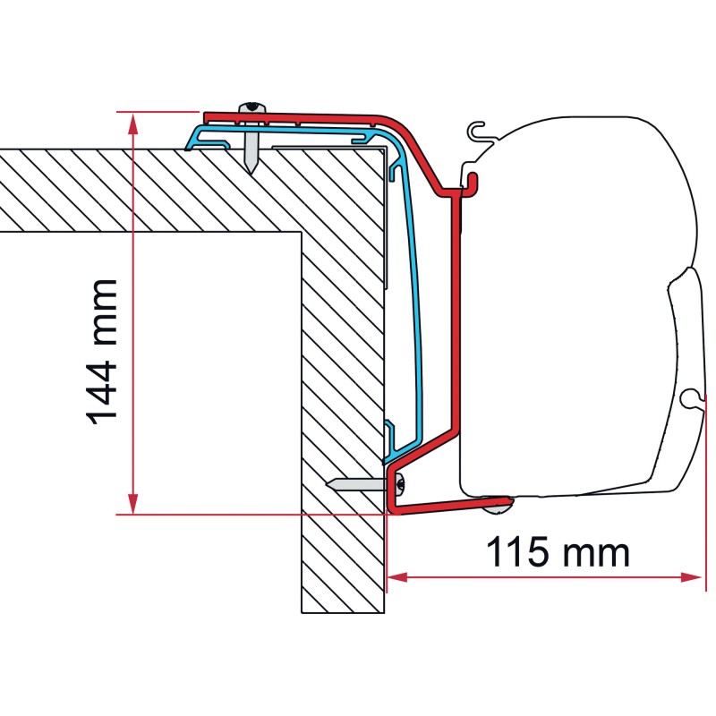 ADAPTATEUR RAPIDO 500 SERIE S6 2024 F45S - FIAMMA