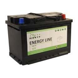 BATTERIE STATIONNAIRE À DÉCHARGE LENTE 80A MOOVE