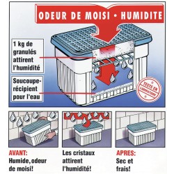 ABSORBEUR D'HUMIDITE 1 KG