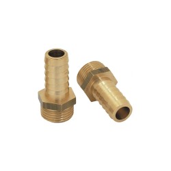 RACCORD EAU LAITON MÂLE TETINE 12 X 17 / 12