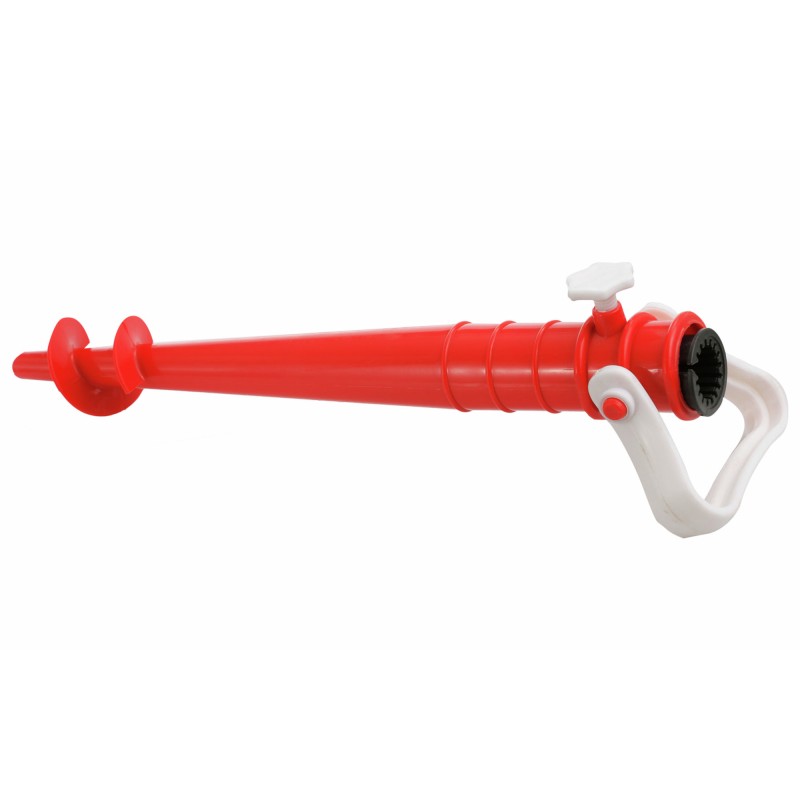 PIED DE PARASOL POUR PLAGE AVEC POIGNEE RIO ROUGE BRUNNER