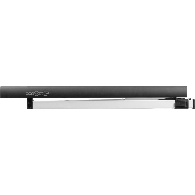 TABLE TITANIUM QUADRA COMPACK 4 ALU ENROULABLE A LATTES  120,5 X 70 X 72 CM BRUNNER