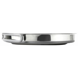 POELE PLIABLE VOLCANO FOLD-AWAY EN SILICONE ET INOX Ø 24 CM BRUNNER