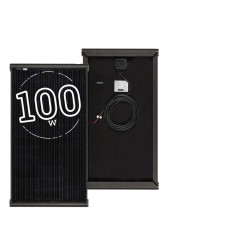 PANNEAU SOLAIRE MONOCRISTALLIN 100 W 1015X 540 X 55 MM BLACK BOOST
