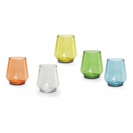 SET 4 VERRES TRITAN...