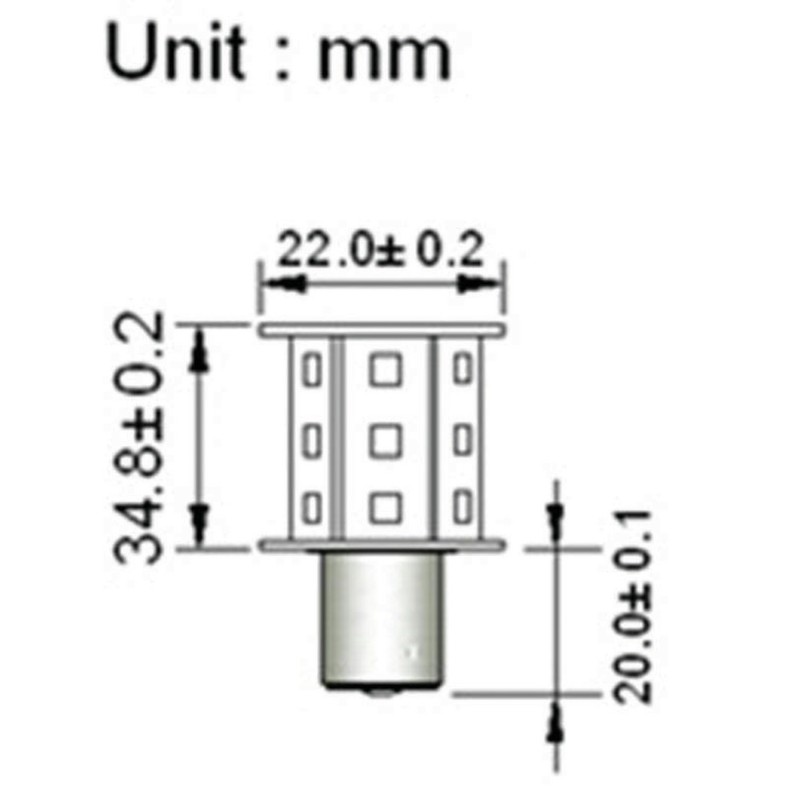 AMPOULE LED MOOVE BA15S