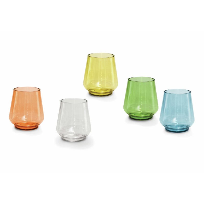 SET 4 VERRES TRITAN INCASSABLES 