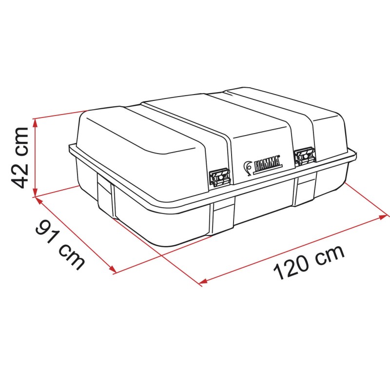 COFFRE DE TOIT FIAMMA ULTRA BOX