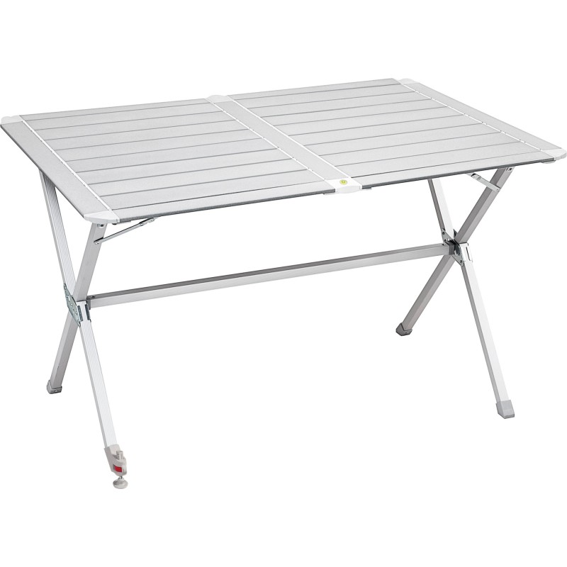 TABLE PLIANTE SILVER GAPLESS LEVEL PLAN ENROULABLE BRUNNER