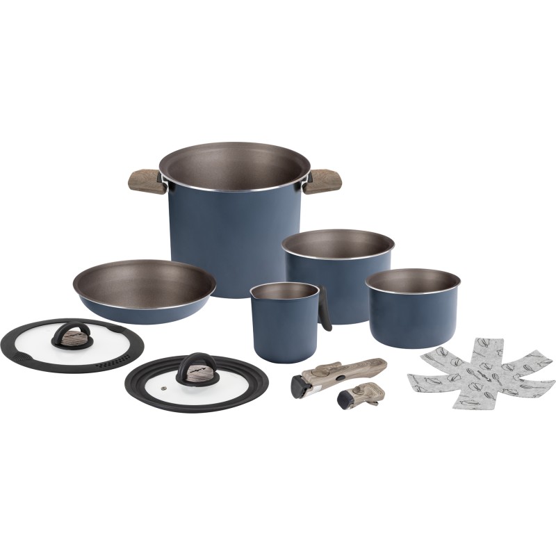 POPOTE TORRALTA NOIR 9 PIECES BRUNNER