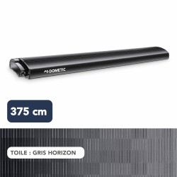 STORE PR2000 - 3.75M - BOITIER ANTRACITE + TOILE HORIZON GRIS - DOMETIC