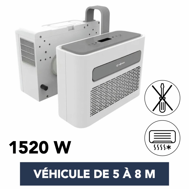 Climatiseur NOMADE POLARYS TWINAIR réversible NG 5200 HOT&COLD- Brunner