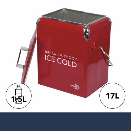 GLACIERE ROUGE VINTAGE 17L...