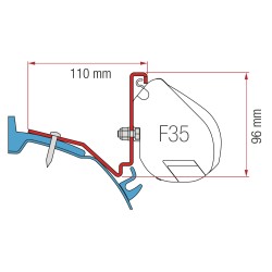 KIT F35 FORD CUSTOM KAPLAND/KAPFUN - FIAMMA