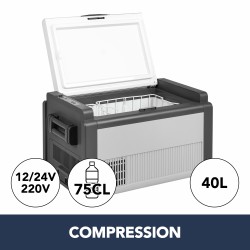 GLACIERE CONGELATEUR A COMPRESSION POLARYS CRIOMASTER 1 ZONE BRUNNER
