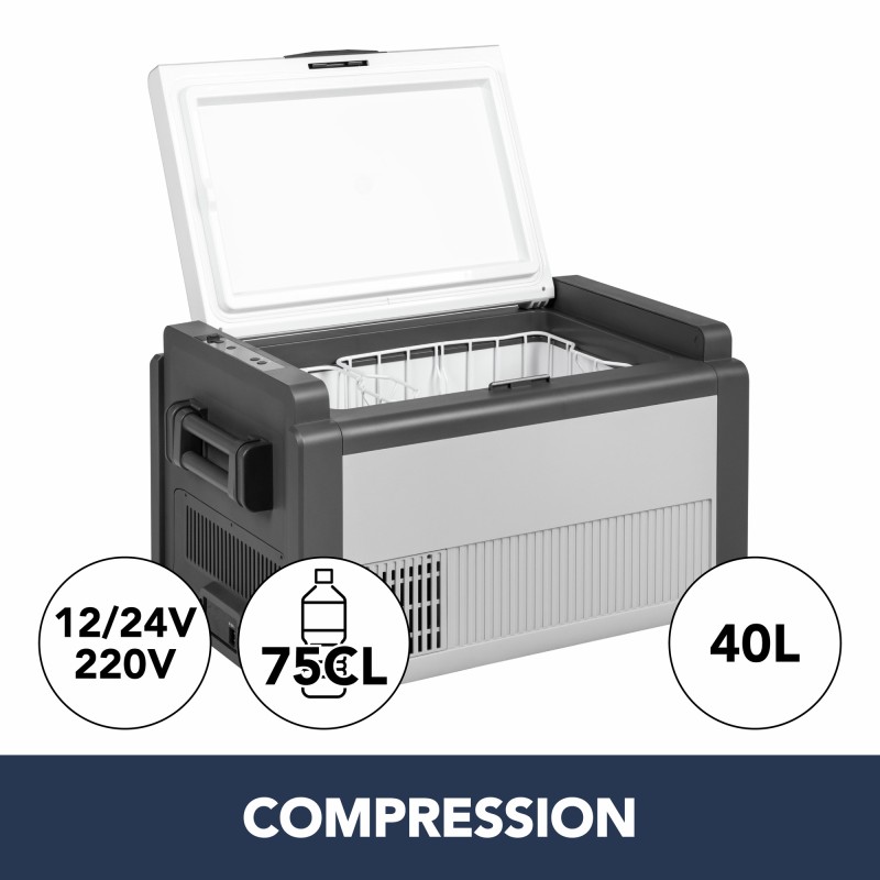 GLACIERE CONGELATEUR A COMPRESSION POLARYS CRIOMASTER 1 ZONE BRUNNER