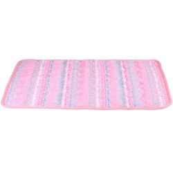 Tapis rafraichissant 50 x 40 cm pour animaux rose