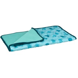 Tapis rafraichissant 62 x 50 cm pour animaux bleu