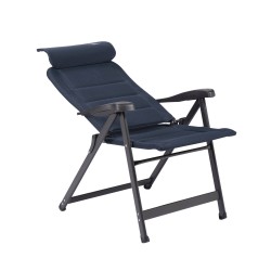 FAUTEUIL AIR DELUXE BLEU AVEC APPUI-TETE - CRESPO