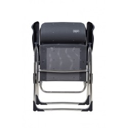 FAUTEUIL CLASSIC ERGONOMIC AVEC APPUI-TETE GRIS CRESPO