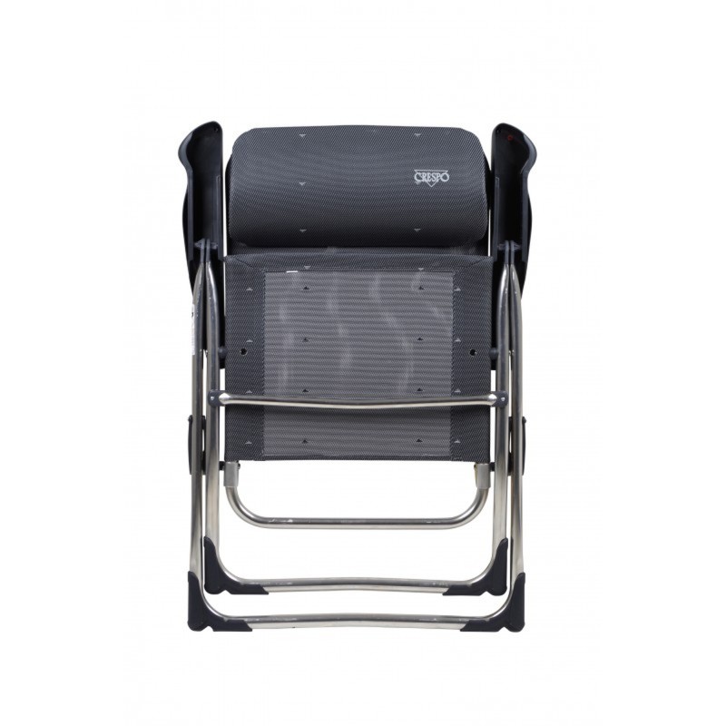 FAUTEUIL CLASSIC ERGONOMIC AVEC APPUI-TETE GRIS CRESPO