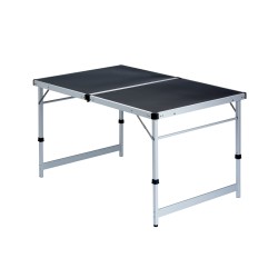 TABLE PLIANTE PLATEAU ANTHRACITE ISABELLA
