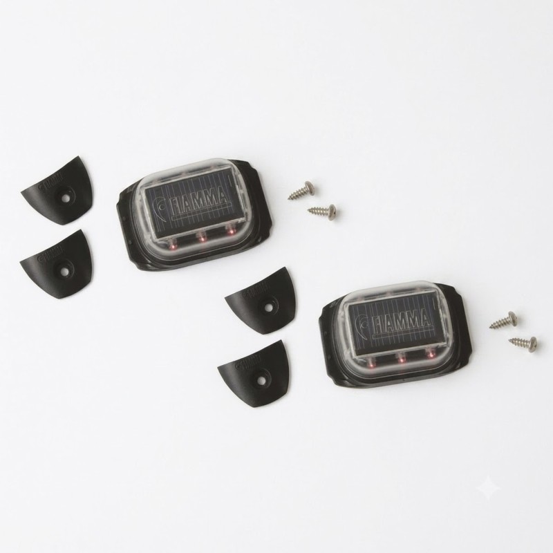 ÉCLAIRAGE EXTÉRIEUR À LED WARNING SOLAR - FIAMMA