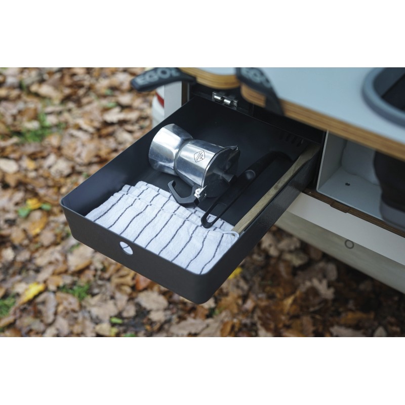 CAMPING BOX EGOE NESTBOX CAMPER 200 GRIS - COMPLETE SET +