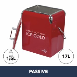 GLACIERE ROUGE VINTAGE 17L BO-CAMP