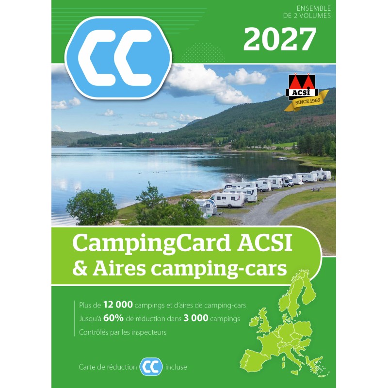GUIDE CAMPING & AIRES DE CAMPING CAR ACSI 2027