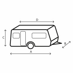 HOUSSE CARAVANE 4 SAISONS - BRUNNER