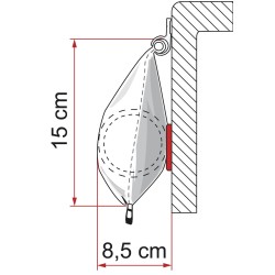 STORE CARAVANSTORE 190 - 1,90M - FIAMMA