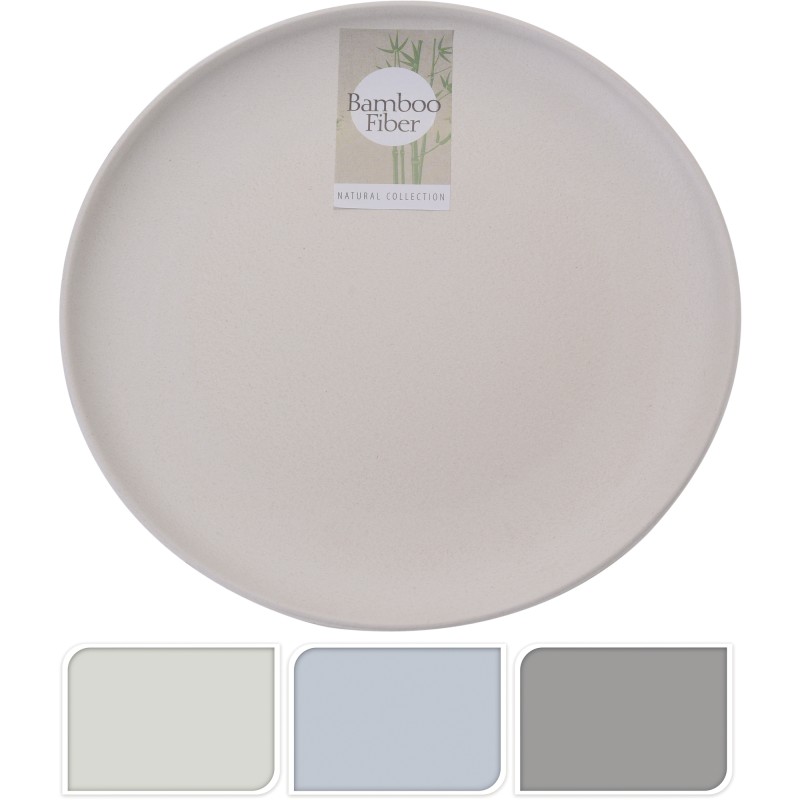 ASSIETTE À DESSERT Ø20CM BAMBOU