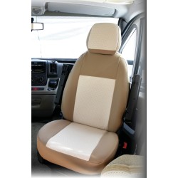 HOUSSE SIÈGE UNIVERSELLE + APPUI TÊTE x2 FORME 1