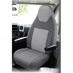 HOUSSE SIÈGE UNIVERSELLE + APPUI TÊTE x2 FORME 2
