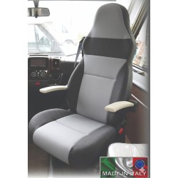 HOUSSE SIÈGE UNIVERSELLE + APPUI TÊTE x2 FORME 4