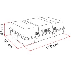 COFFRE DE TOIT FIAMMA ULTRA BOX
