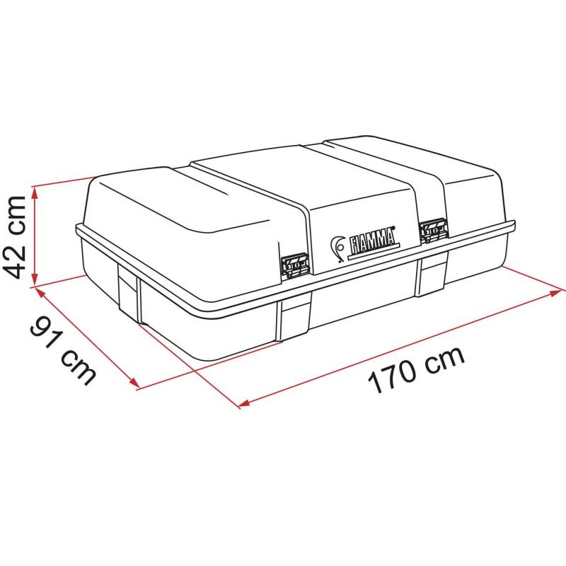 COFFRE DE TOIT FIAMMA ULTRA BOX