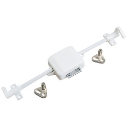 SERRURE À POUSSOIR POUR CABINET DE TOILETTE