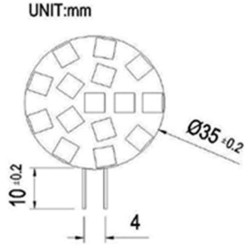 AMPOULE LED MOOVE G4 - 21 LEDS