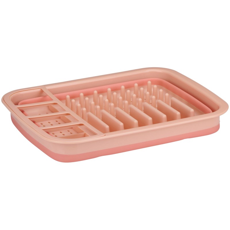 EGOUTTOIR A VAISSELLE RETRACTABLE PASTEL