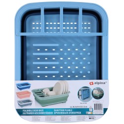 EGOUTTOIR A VAISSELLE RETRACTABLE PASTEL