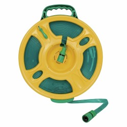 ENROULEUR TUYAU D'EAU PLAT 15 M