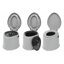 TOILETTE SEAU PORTABLE OPTITOIL GRIS BRUNNER